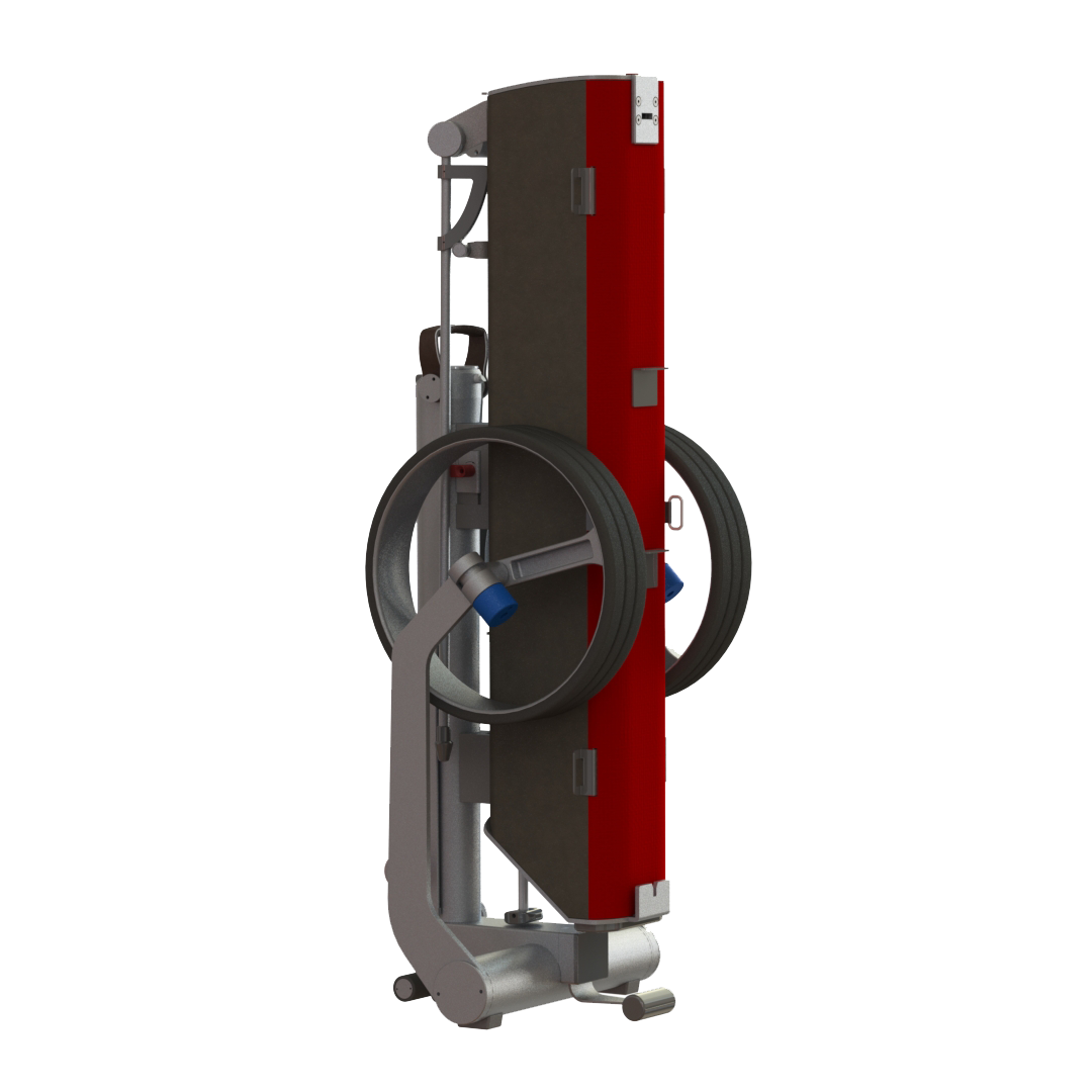 Caddy Einklappmechanismus