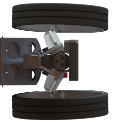 Caddy Einklappmechanismus